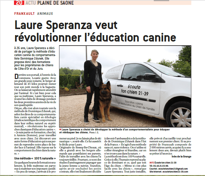 Photo de l'article du bien public - Ecoute Ton Chien 21-39 Photo de l'article du bien public - Ecoute Ton Chien 21-39